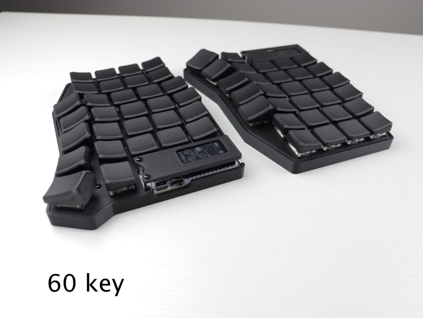 Sofle Choc Wireless Split Mechanical Keyboard ShadowSeries - Wireless, Hotswap, Sculpted keycaps