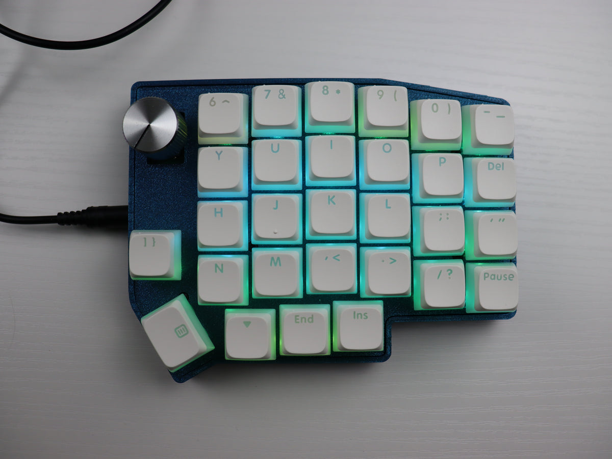Lotus58 Split Mechanical Keyboard "Glimmer"