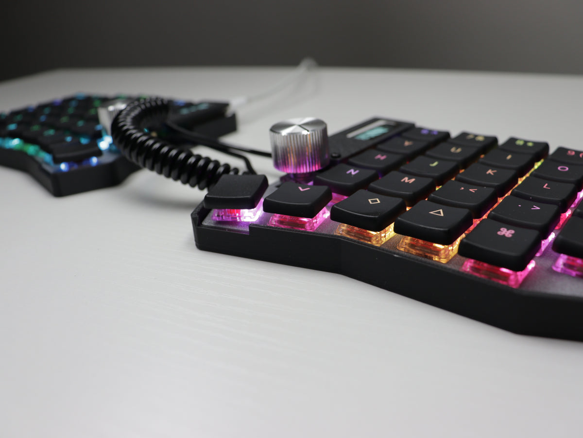 Sofle Choc Wired Split Mechanical Keyboard – Hotswap, Vial-QMK, Choc v1
