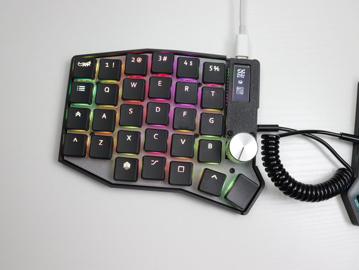 Sofle Choc Wired Split Mechanical Keyboard – Hotswap, Vial-QMK, Choc v1