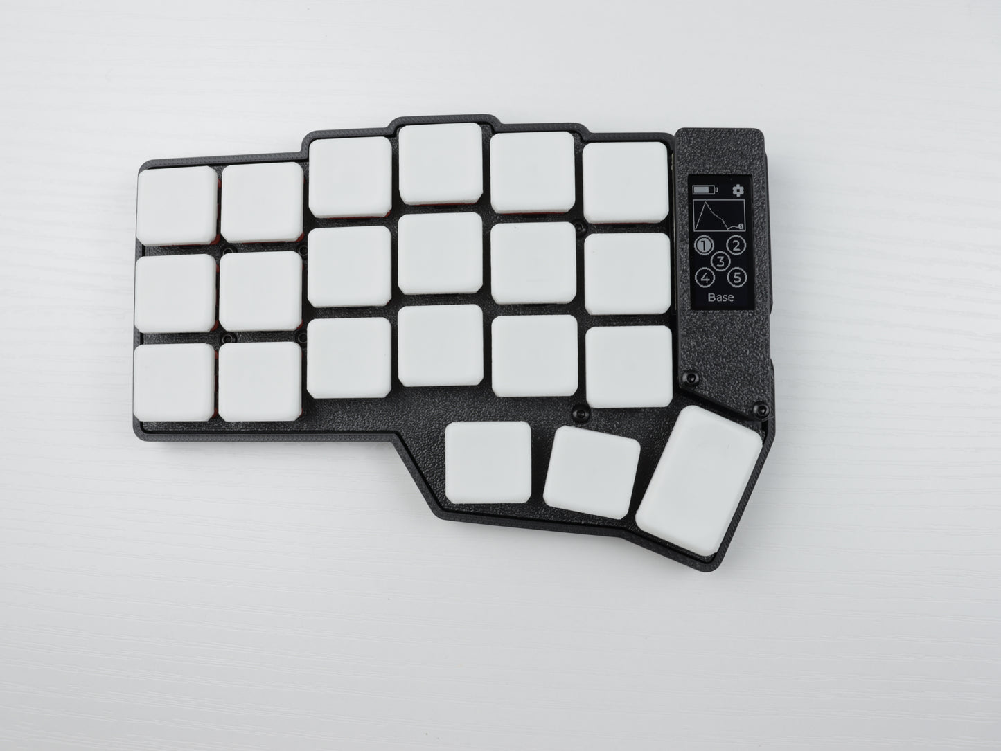Corne Choc Split Wireless Keyboard – Low Profile Ergonomic Mechanical Keyboard (ZMK, Bluetooth, Hot-swap)