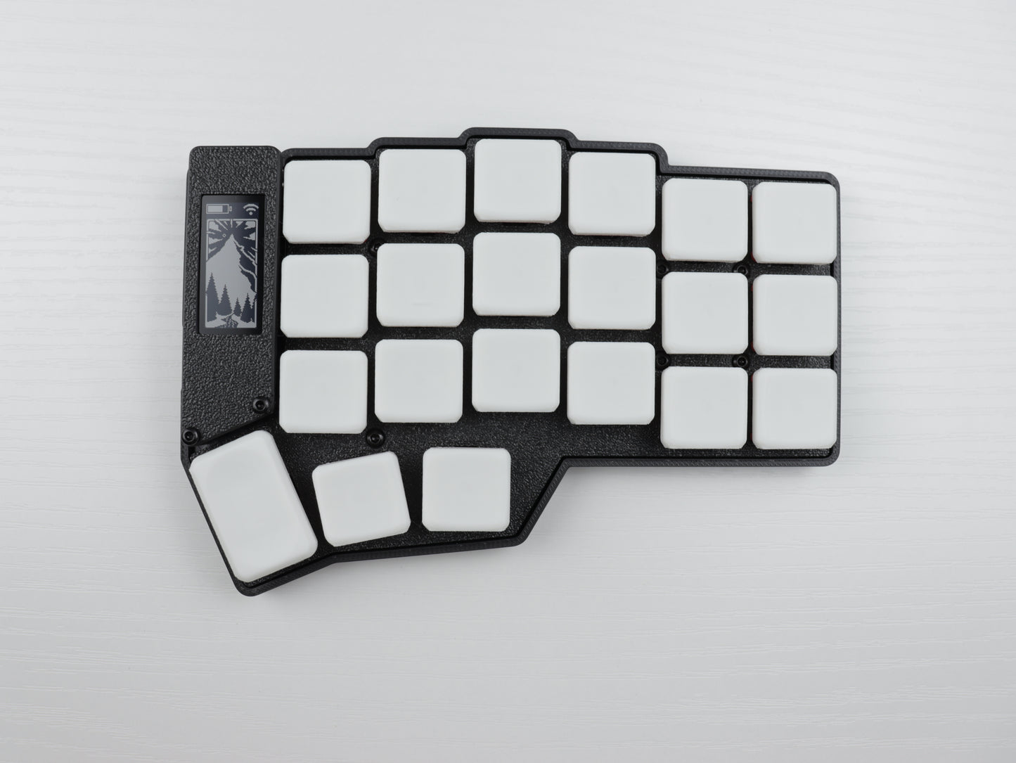 Corne Choc Split Wireless Keyboard – Low Profile Ergonomic Mechanical Keyboard (ZMK, Bluetooth, Hot-swap)