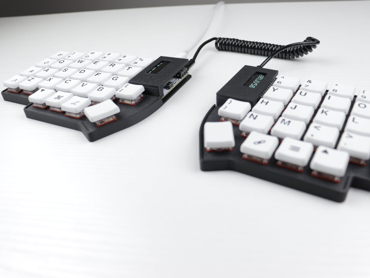 Lily58 wired split keyboard "ModernLily"