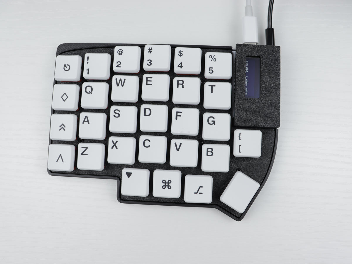 Lily58 wired split keyboard "ModernLily"