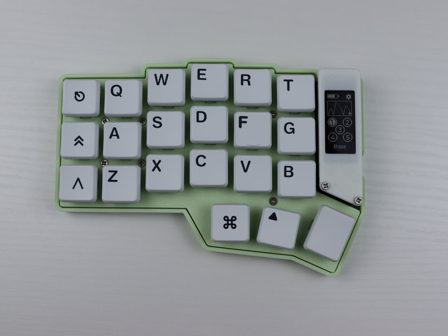 Corne Choc Split Keyboard "MintChoc"