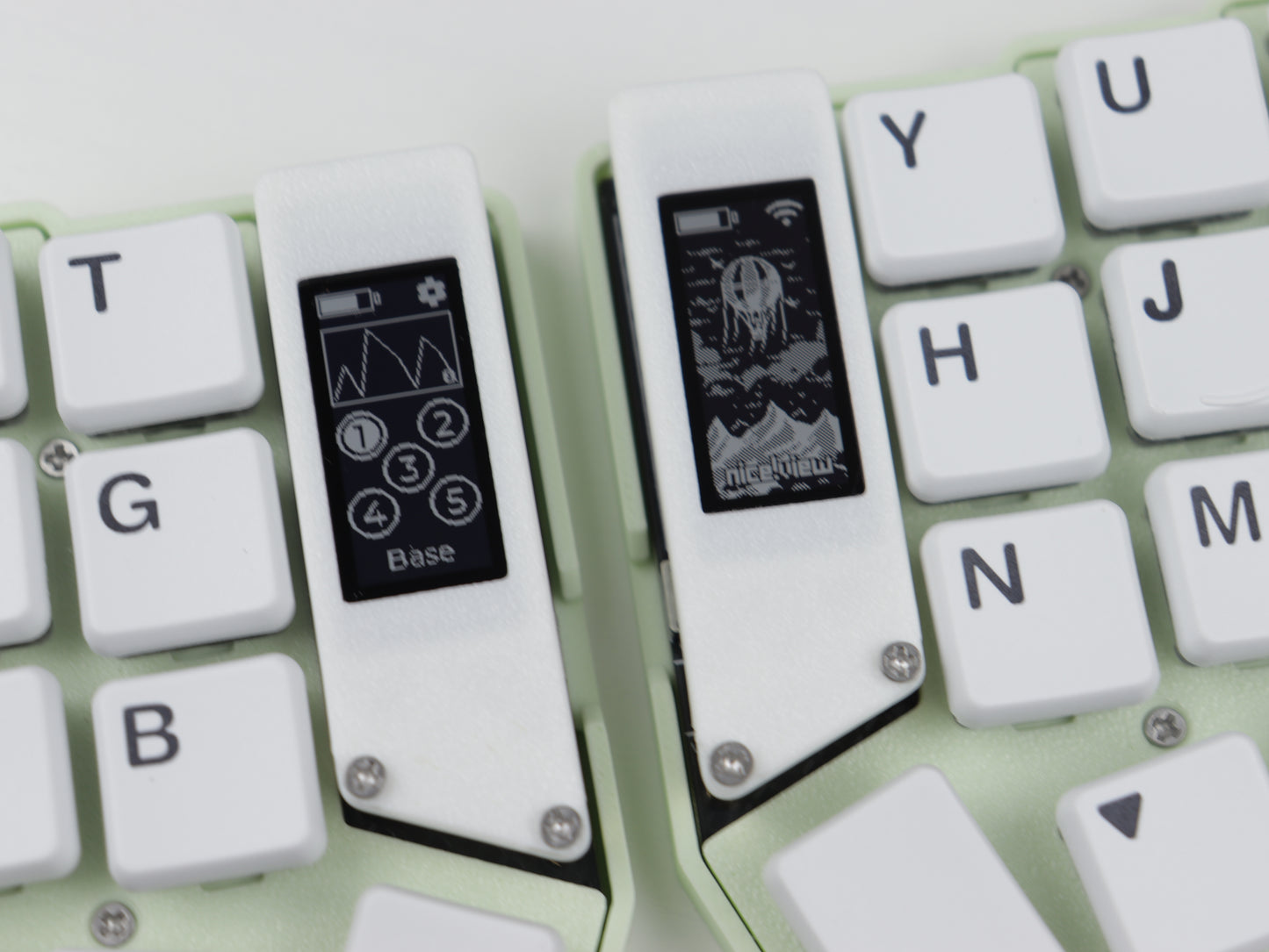 Corne Choc Split Keyboard "MintChoc"