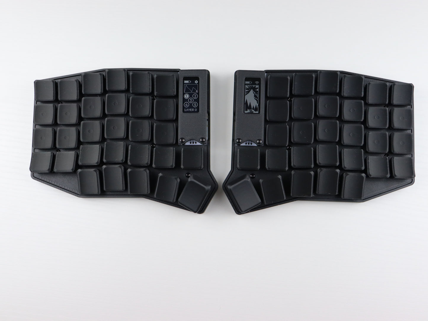Sofle Choc Wireless Split Mechanical Keyboard ShadowSeries - Wireless, Hotswap, Sculpted keycaps