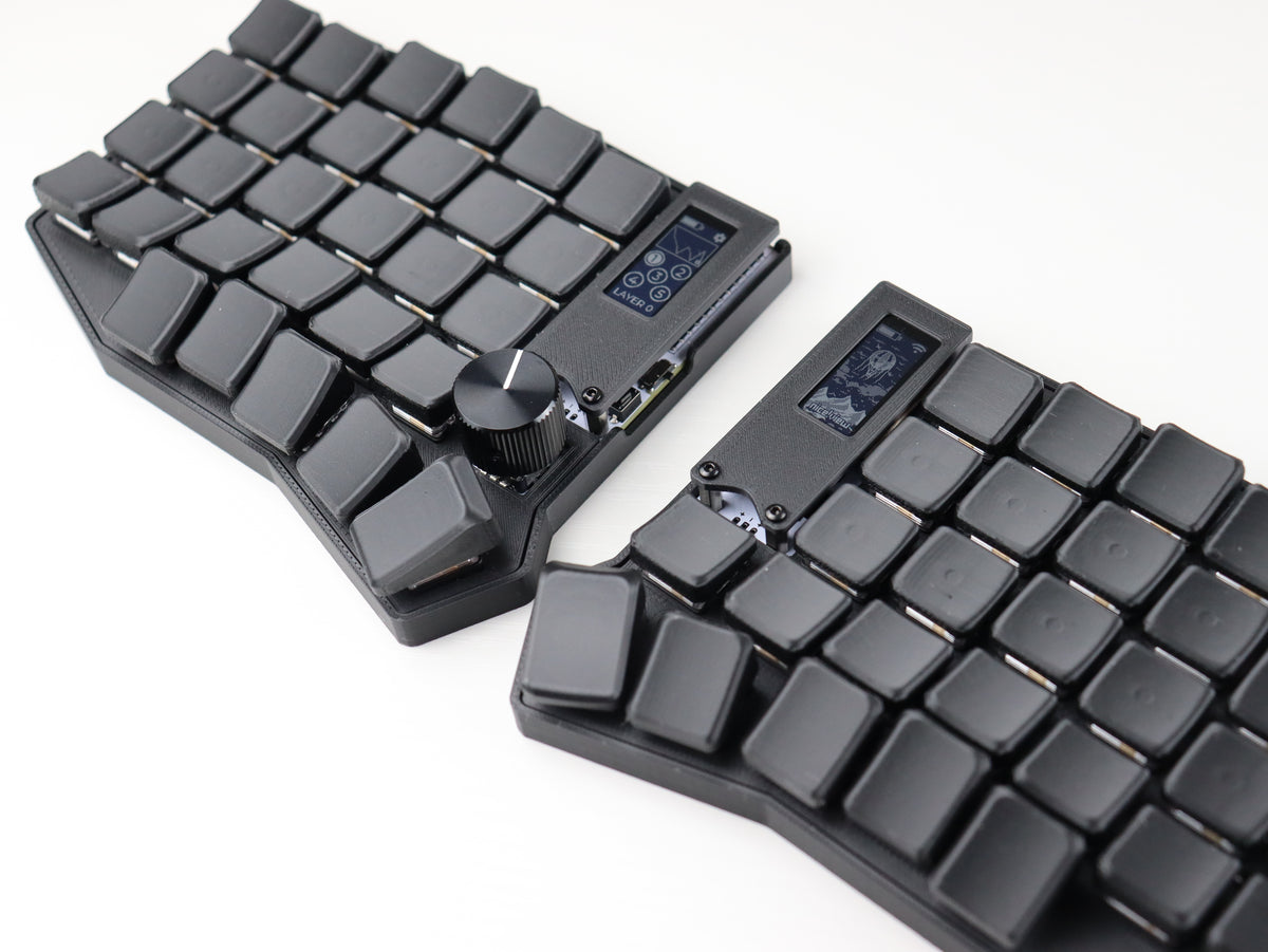 Sofle Choc Wireless Split Mechanical Keyboard ShadowSeries - Wireless, Hotswap, Sculpted keycaps