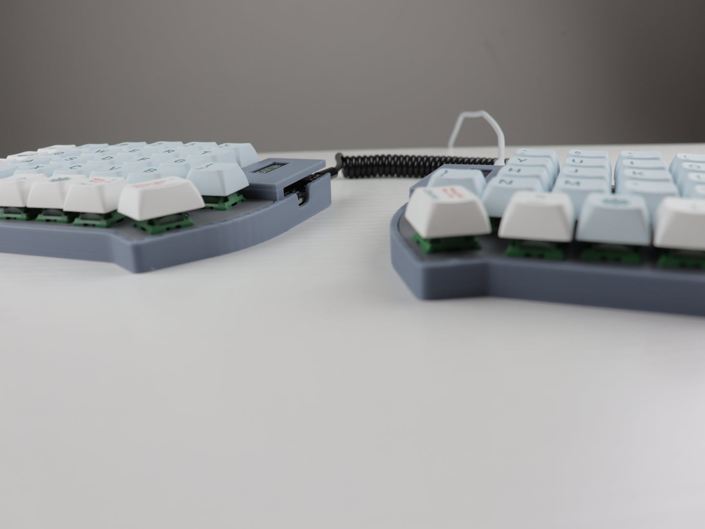 Lily58 MX Split Mechanical Keyboard – Ergonomic Wired "Raindrops" Edition