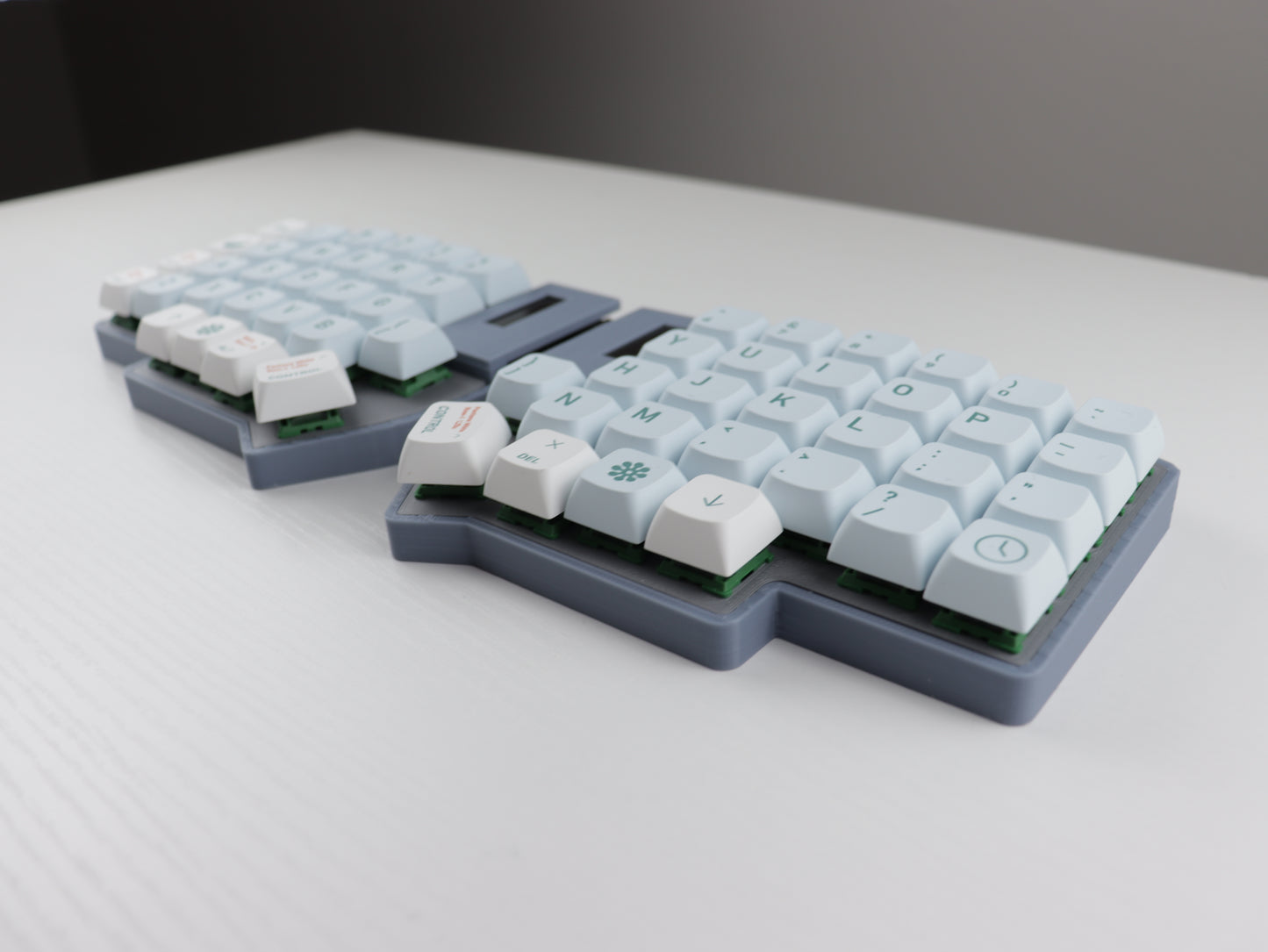 Lily58 MX Split Mechanical Keyboard – Ergonomic Wired "Raindrops" Edition