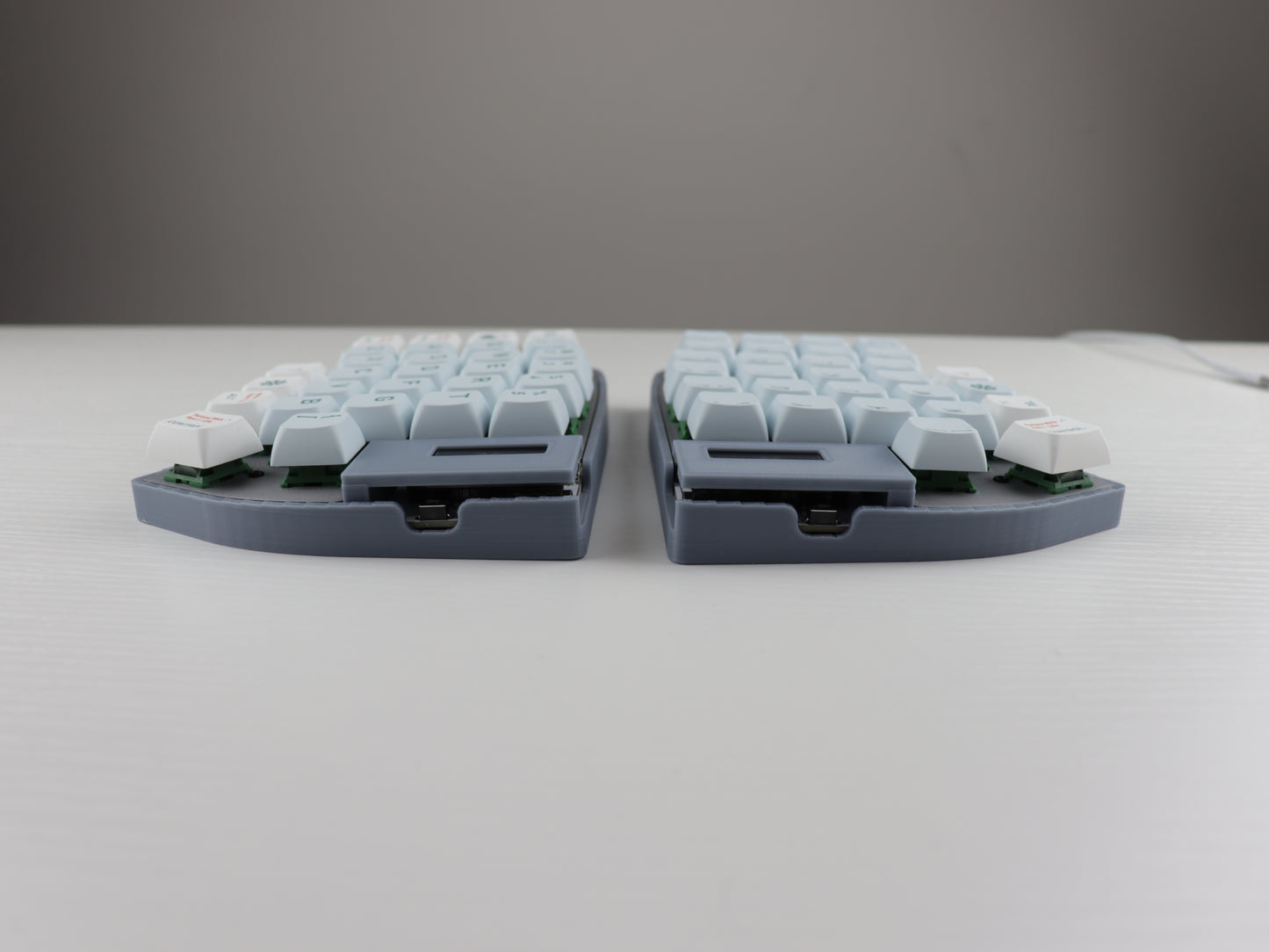 Lily58 MX Split Mechanical Keyboard – Ergonomic Wired "Raindrops" Edition