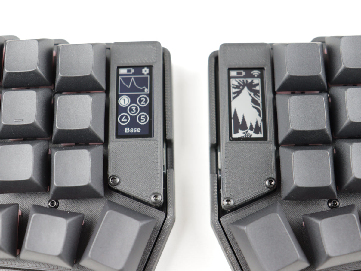 Corne Split Mechanical Keyboard "Midnight" – Wireless Bluetooth or Wired, Hotswap, Ergonomic