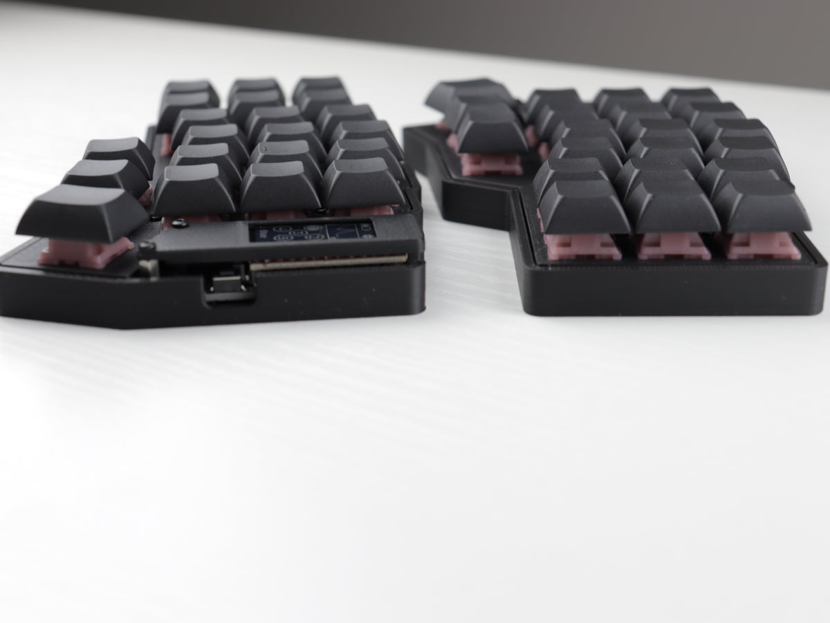 Corne Split Mechanical Keyboard "Midnight" – Wireless Bluetooth or Wired, Hotswap, Ergonomic