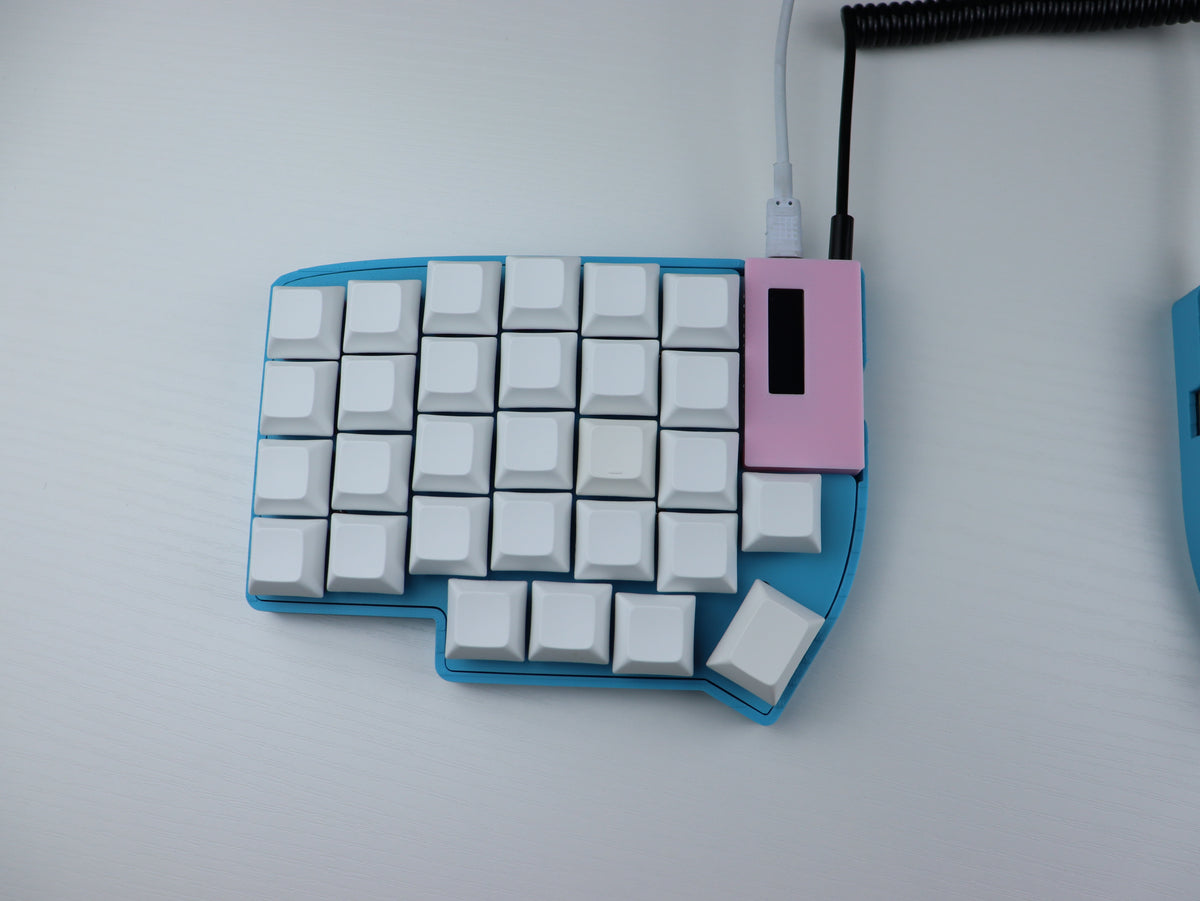 Lily58 MX Wired Split Mechanical Keyboard "Mellow" – Hotswap, Vial QMK, Ergonomic
