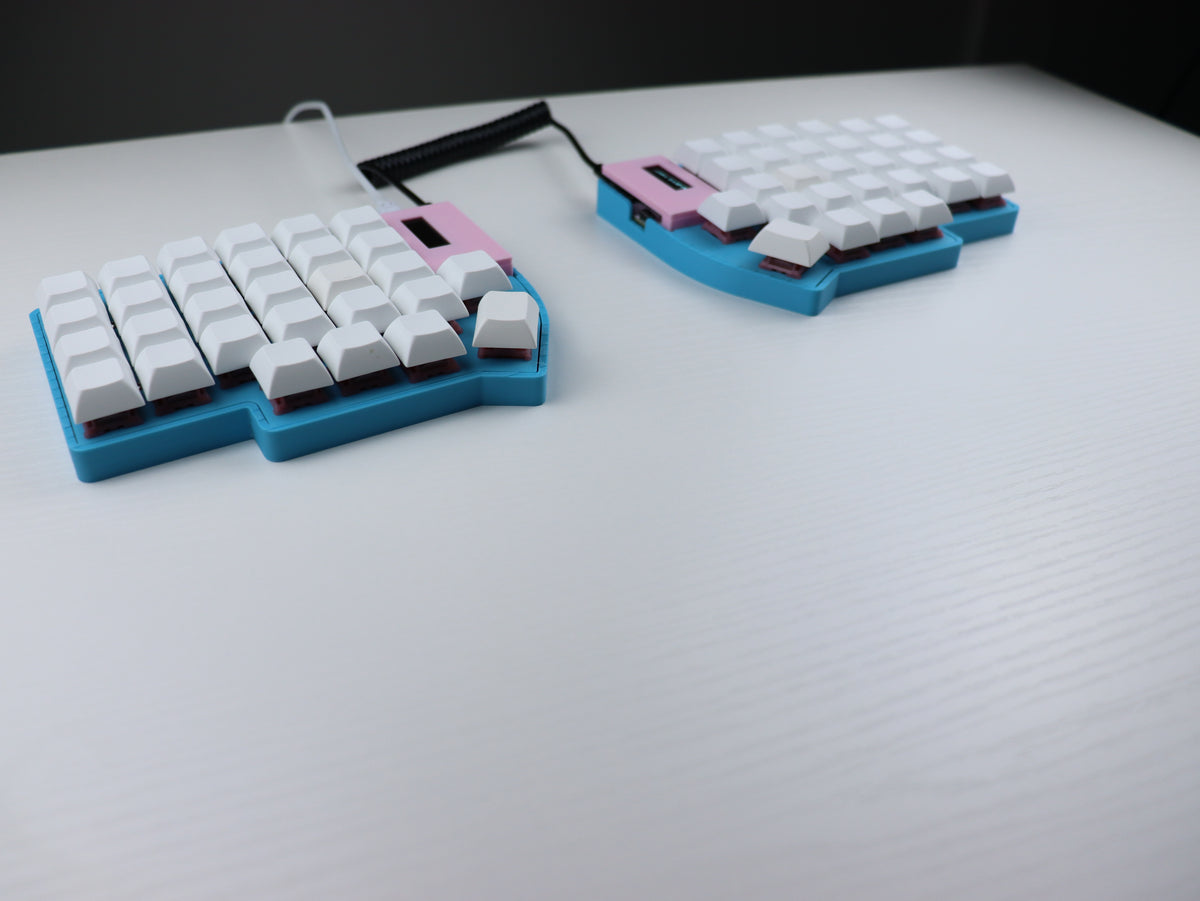 Lily58 MX Wired Split Mechanical Keyboard "Mellow" – Hotswap, Vial QMK, Ergonomic