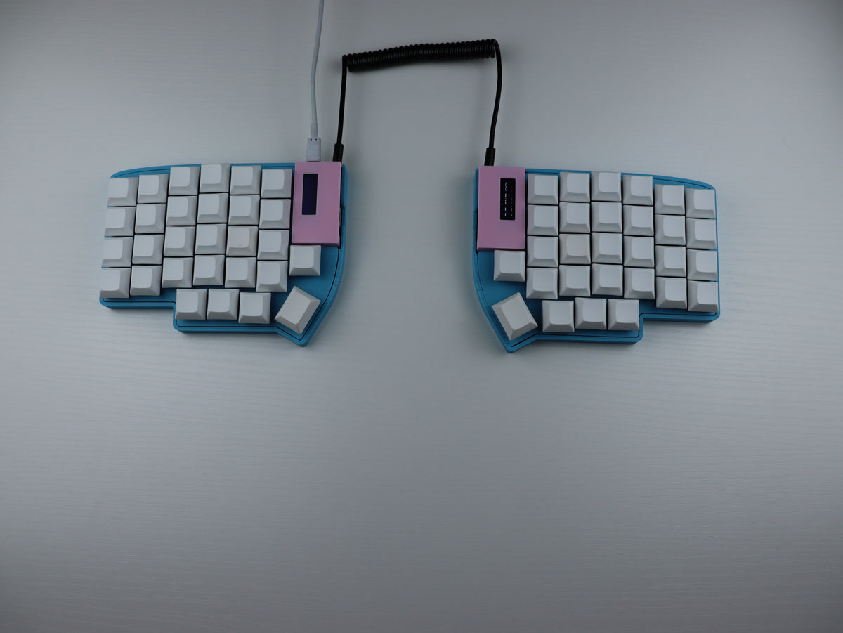 Lily58 MX Wired Split Mechanical Keyboard "Mellow" – Hotswap, Vial QMK, Ergonomic