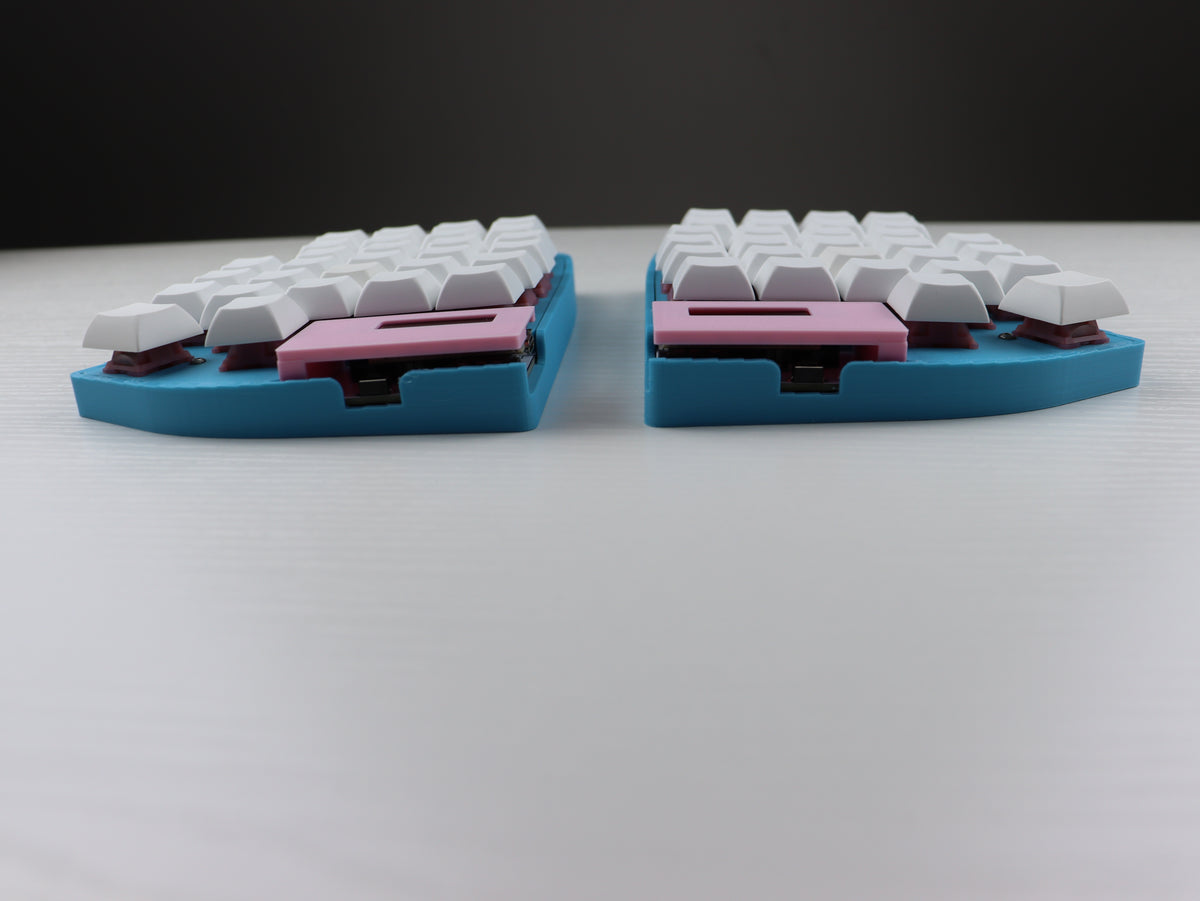 Lily58 MX Wired Split Mechanical Keyboard "Mellow" – Hotswap, Vial QMK, Ergonomic