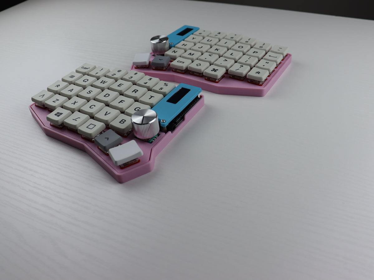 Sofle Choc Wired Split Mechanical Keyboard – Hotswap, Vial-QMK, Choc v1
