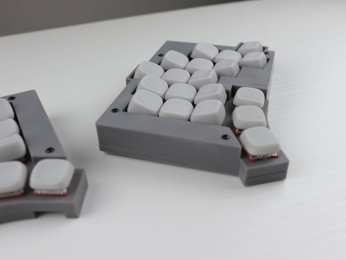 Totem Tented Split Ergonomic Keyboard – Wireless Bluetooth, Low Profile, Hot-Swap Choc V1 Switches