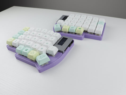 Lily58 MX Split Keyboard Wireless "Catnip"