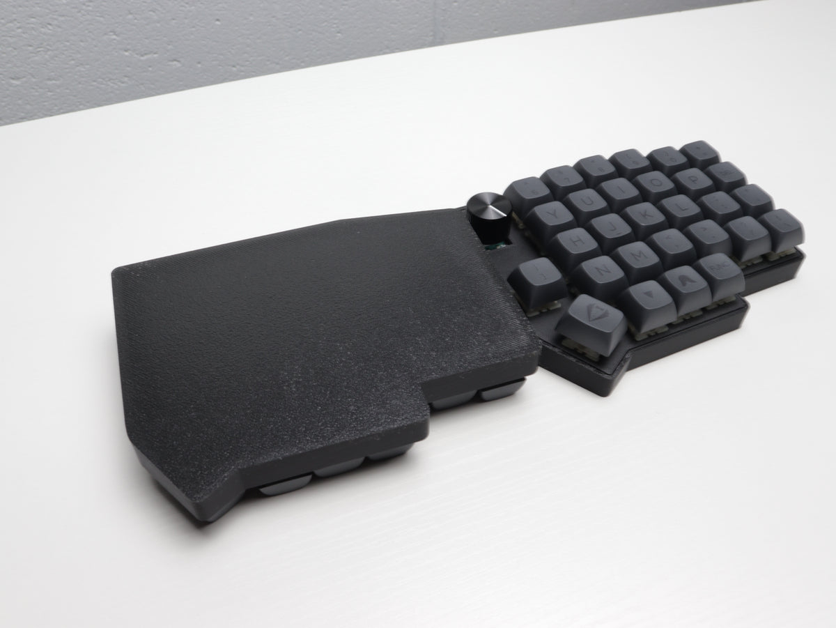 Lotus58 Wireless Split Keyboard – Bluetooth, Hotswap MX, ZMK, NiceView, Encoder