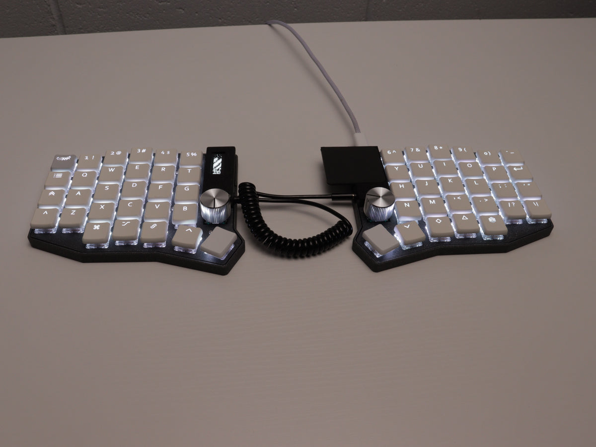Sofle Choc RGB Trackpad Split Keyboard – Low Profile, Hot-Swap, Vial-QMK