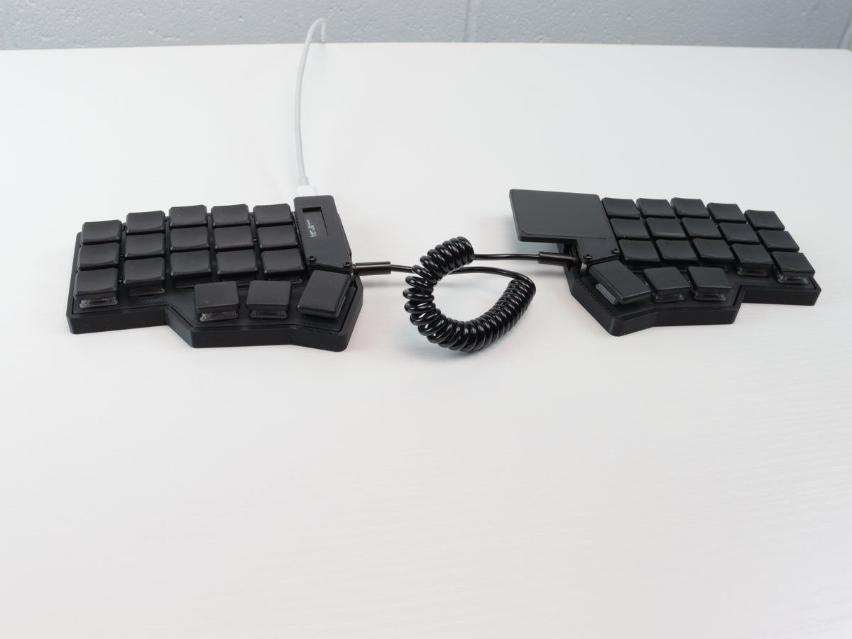 Corne Choc Split Keyboard with Trackpad – Low Profile, Hotswap, Vial-QMK, Choc V1