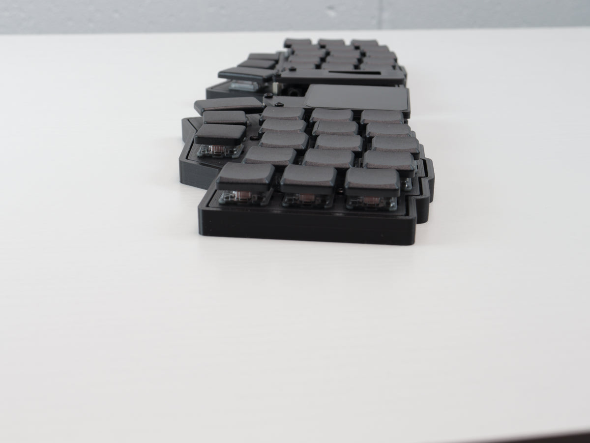 Corne Choc Split Keyboard with Trackpad – Low Profile, Hotswap, Vial-QMK, Choc V1