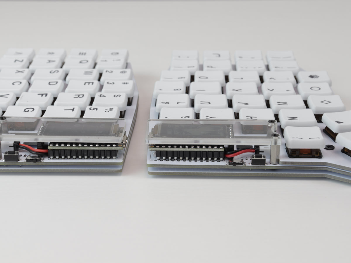Sofle Choc Wireless Split Mechanical Keyboard – Low Profile FR4, Bluetooth, ZMK
