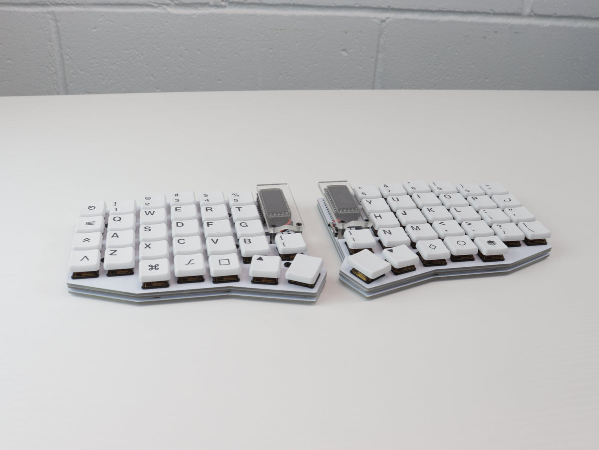 Sofle Choc Wireless Split Mechanical Keyboard – Low Profile FR4, Bluetooth, ZMK