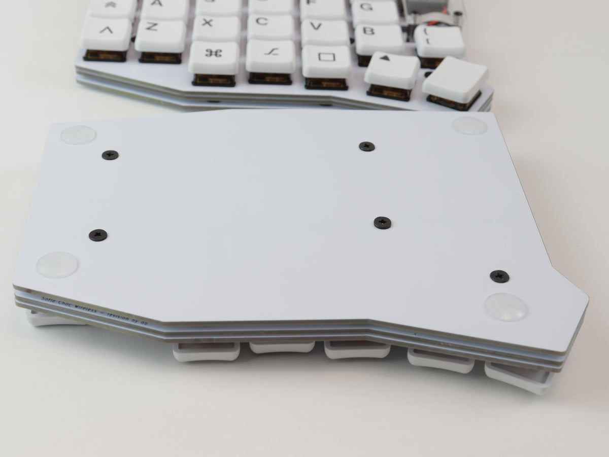 Sofle Choc Wireless Split Mechanical Keyboard – Low Profile FR4, Bluetooth, ZMK