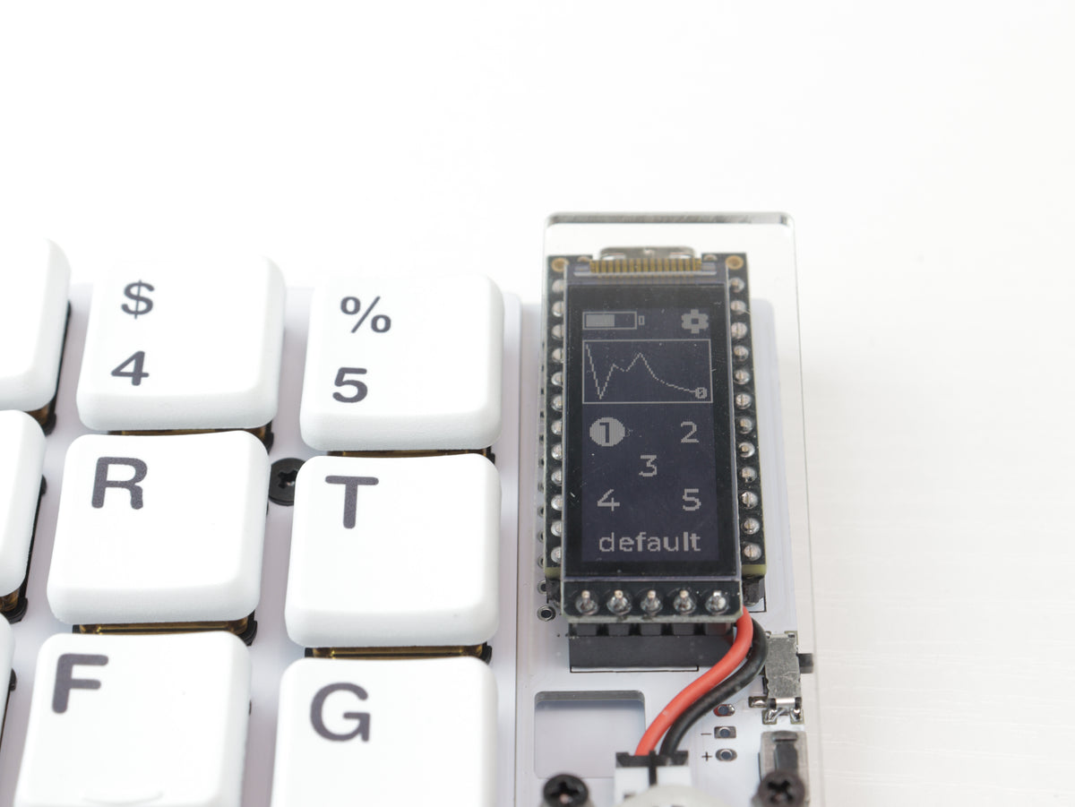 Sofle Choc Wireless Split Mechanical Keyboard – Low Profile FR4, Bluetooth, ZMK