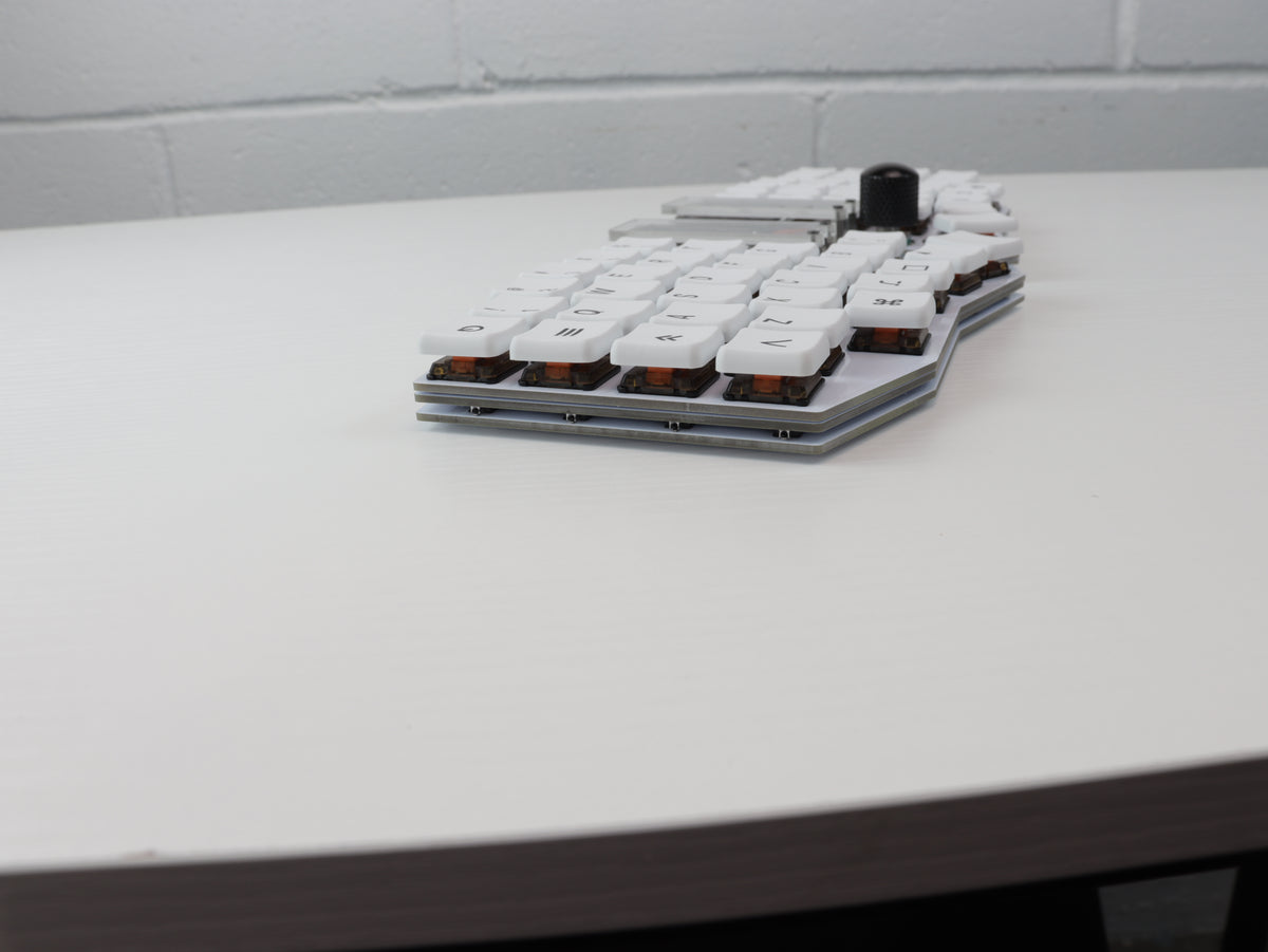Sofle Choc Wireless Split Mechanical Keyboard – Low Profile FR4, Bluetooth, ZMK