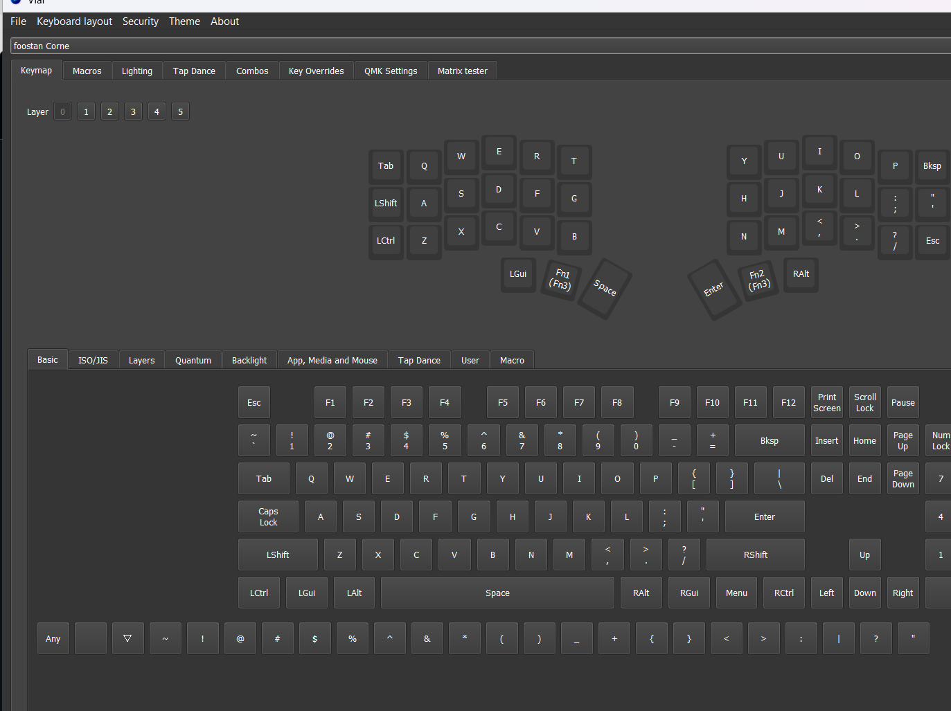 Corne MX wired Split Keyboard
