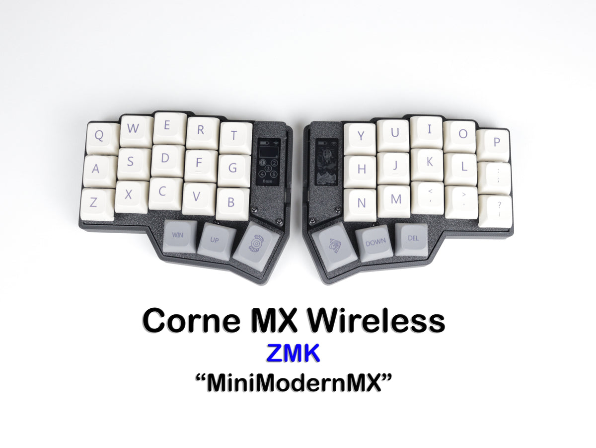 Corne Wireless Split Keyboard – MX Switches, Bluetooth & ZMK (MiniModernMX)