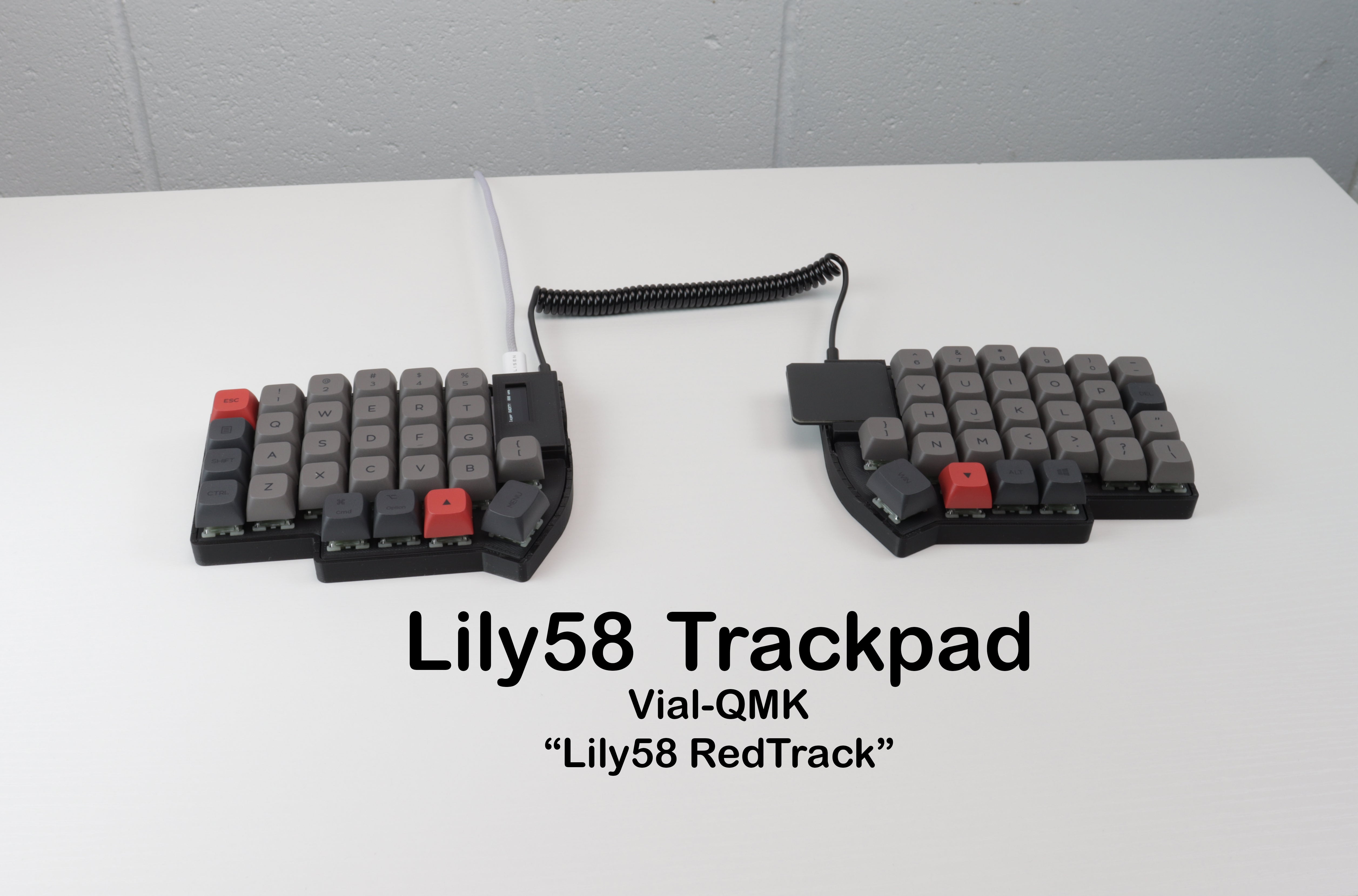 Lily58 MX Trackpad 