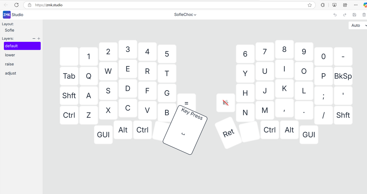 web app zmk studio