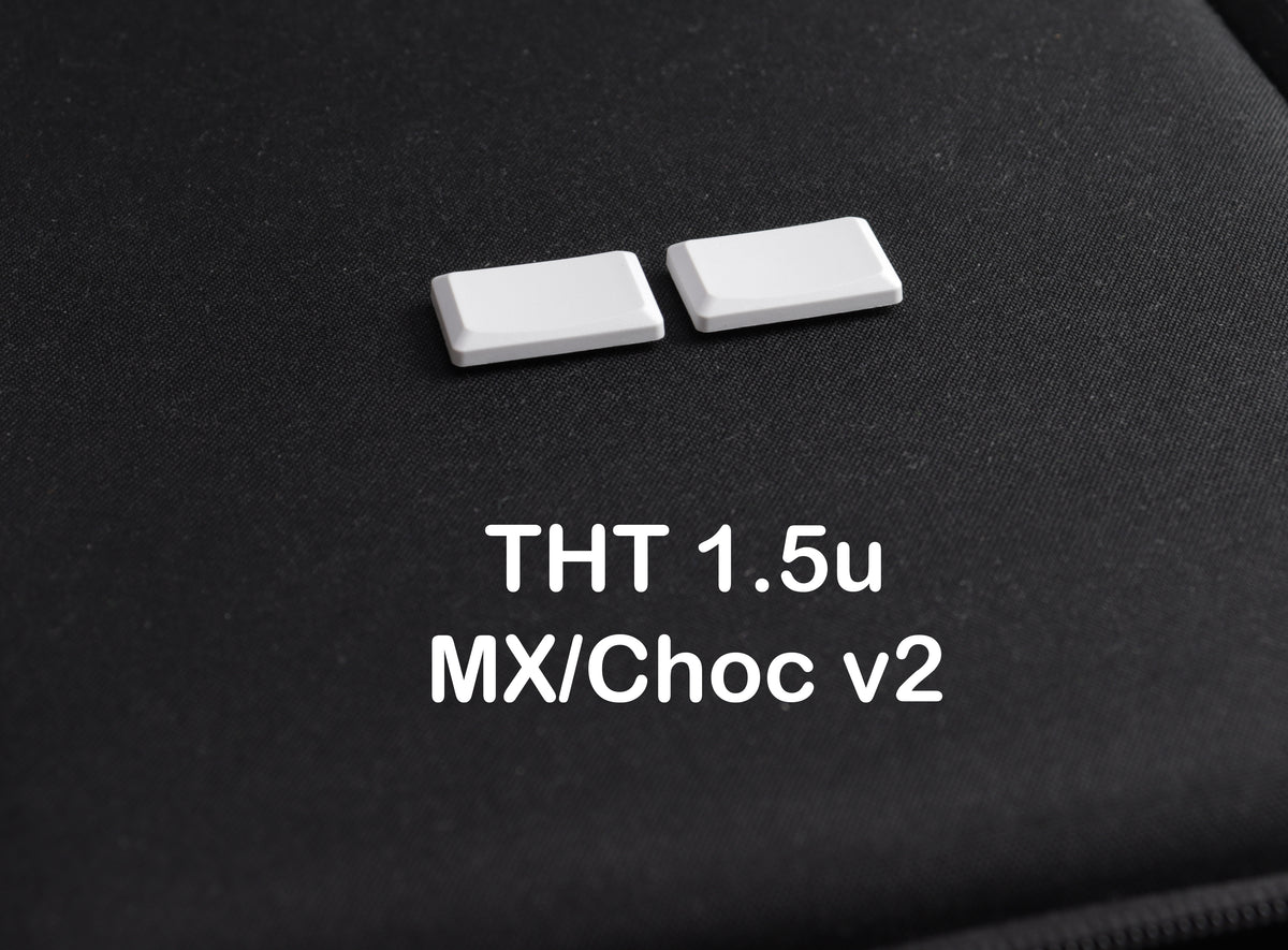 Tai-Hao THT Blank Keycaps - MX, Choc v2, KS33 - 1u, 1.5u, 1u homing