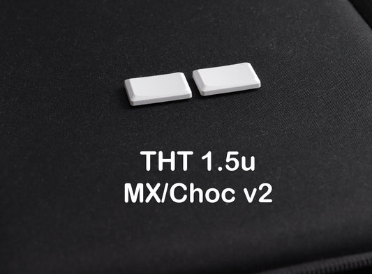 Tai-Hao THT Blank Keycaps - MX, Choc v2, KS33 - 1u, 1.5u, 1u homing