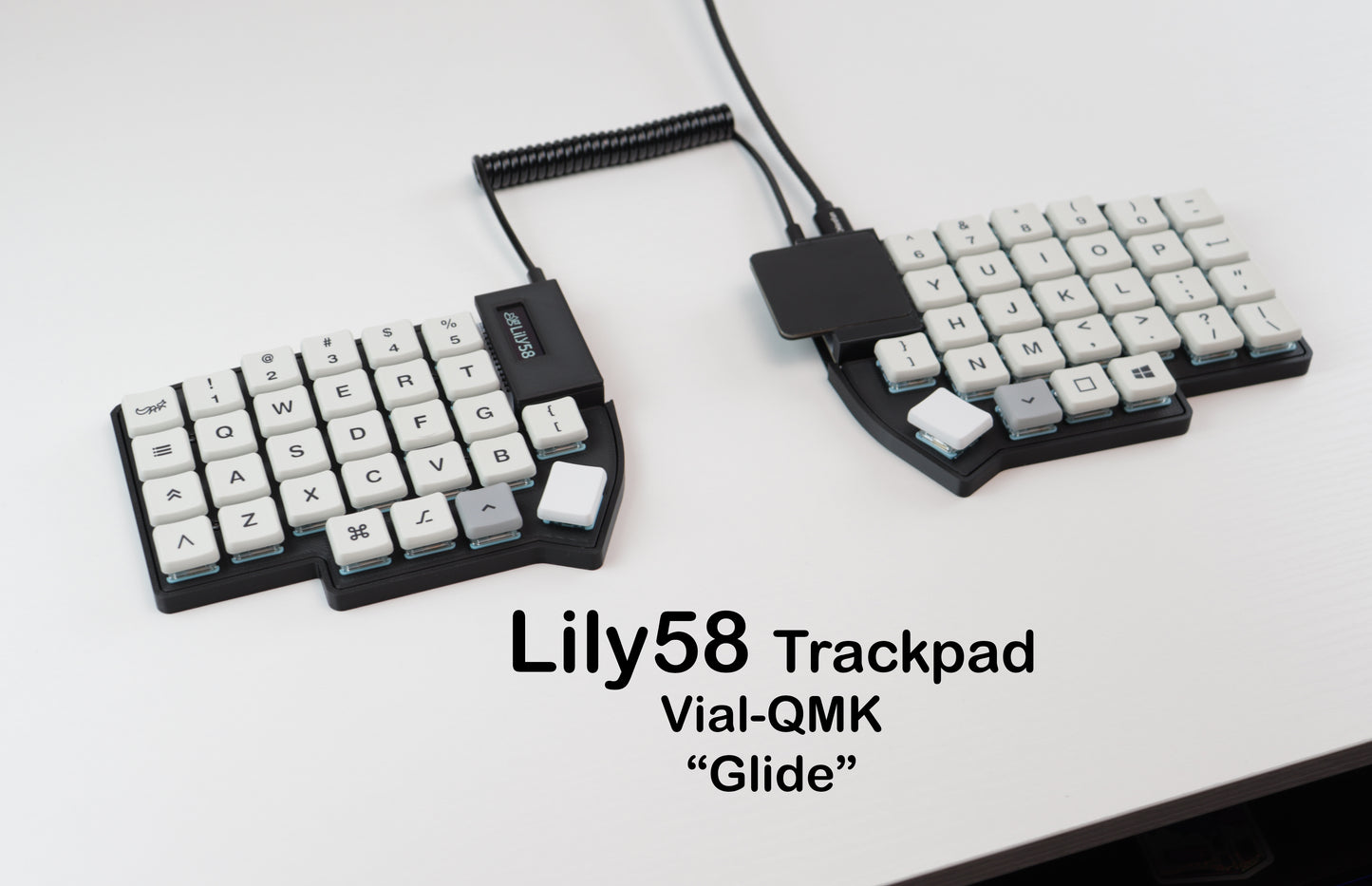 Lily58 Low Profile Trackpad "Glide"