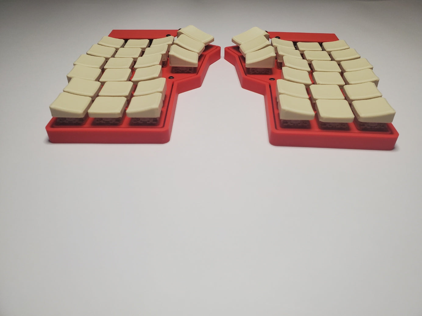 Corne  Choc Wireless Split Keyboard "RedFlex"