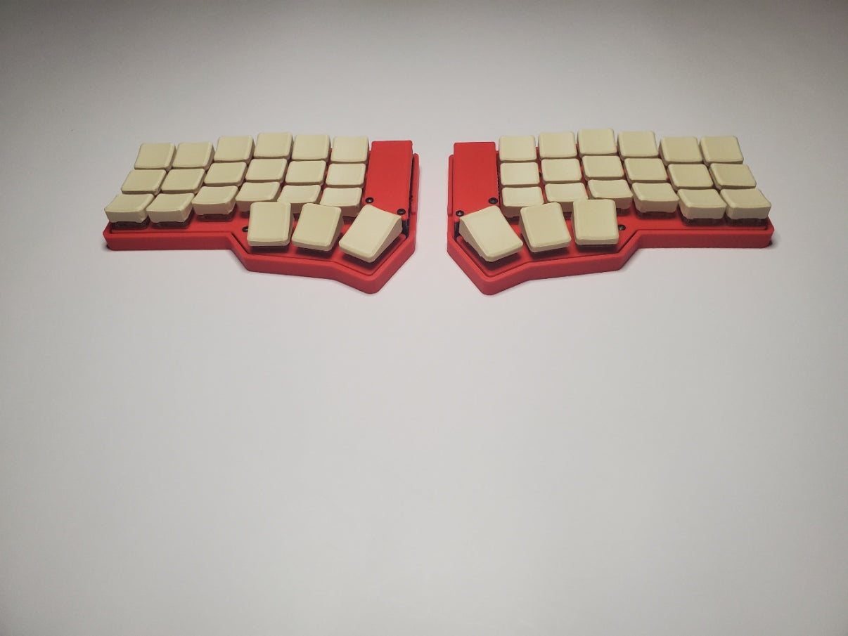 Corne  Choc Wireless Split Keyboard "RedFlex"