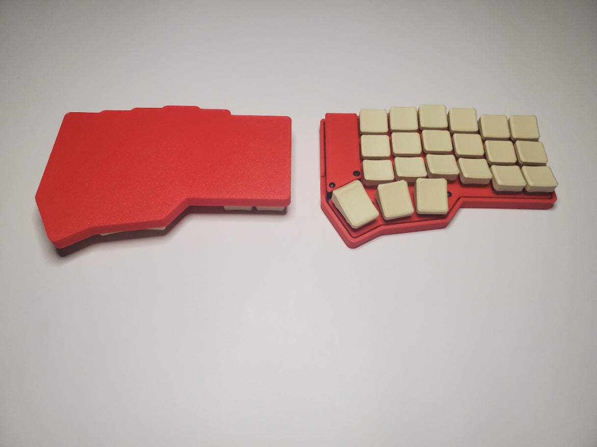 Corne  Choc Wireless Split Keyboard "RedFlex"