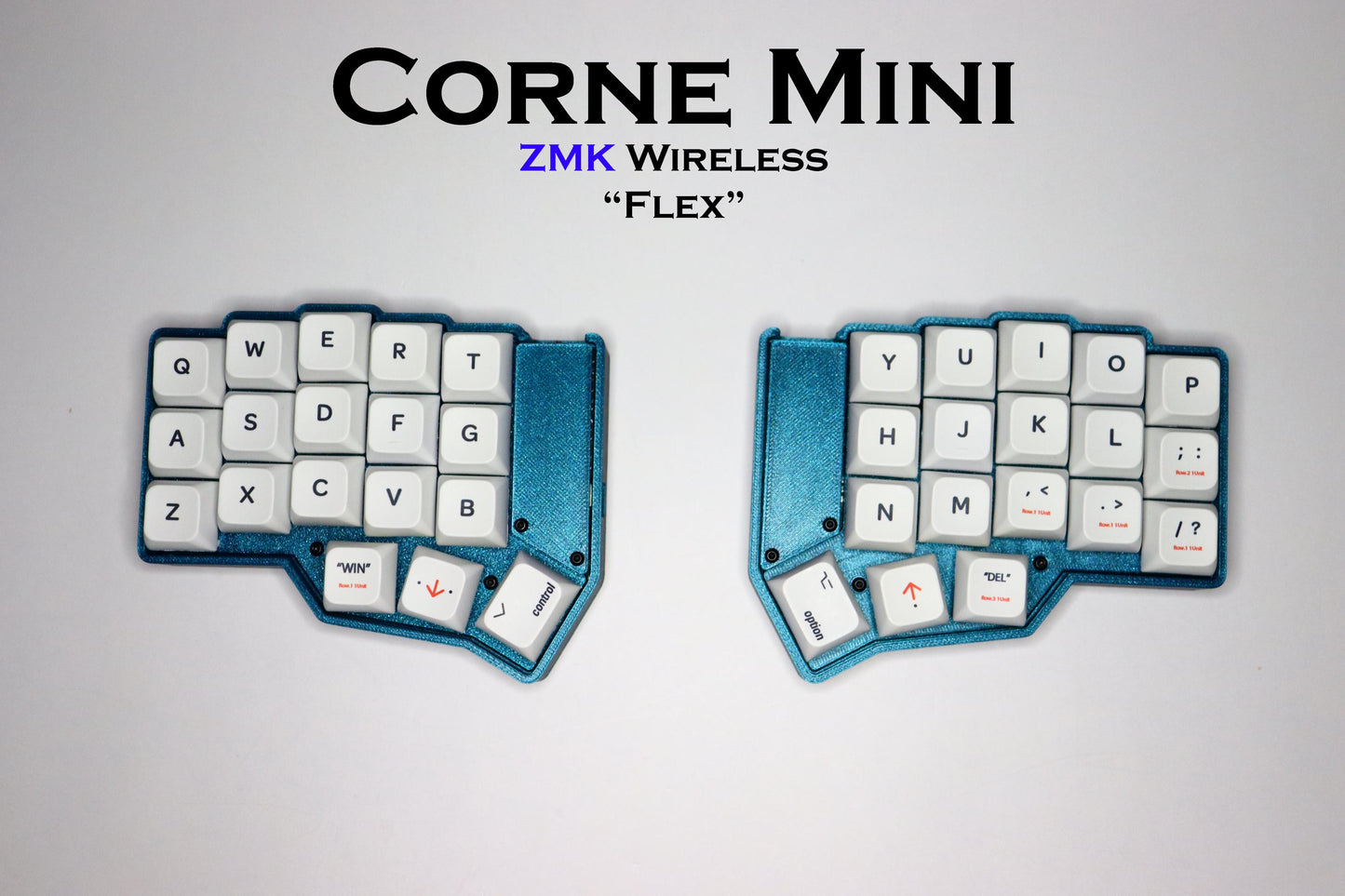 Corne Wireless Split Keyboard "Flex"