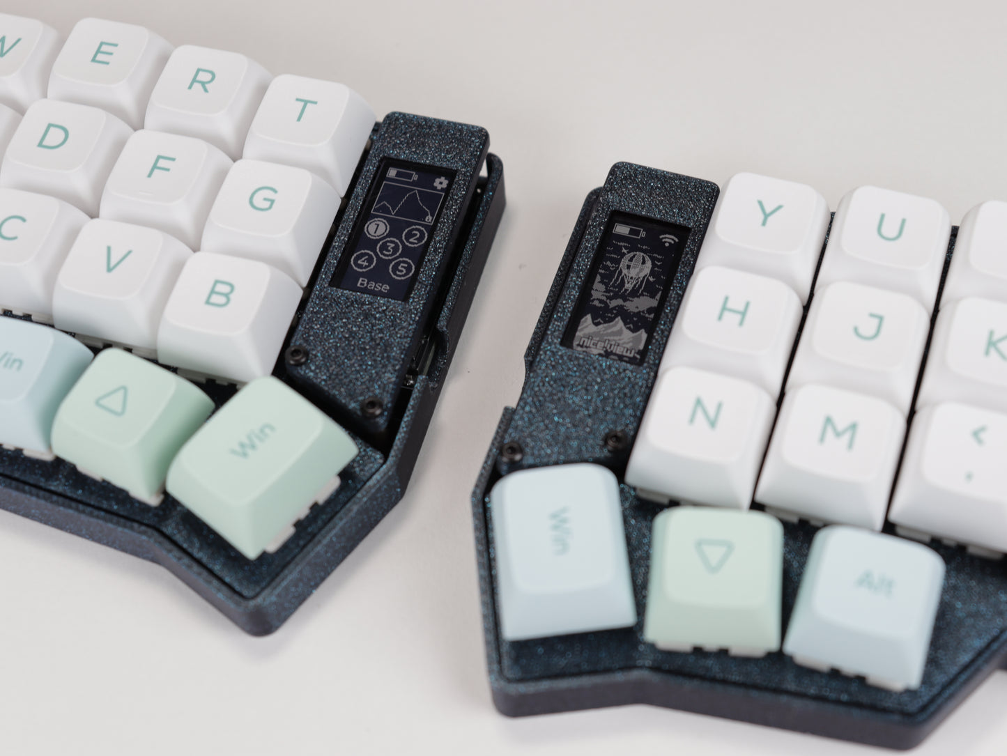 Corne Wireless Split Keyboard "Galaxy"