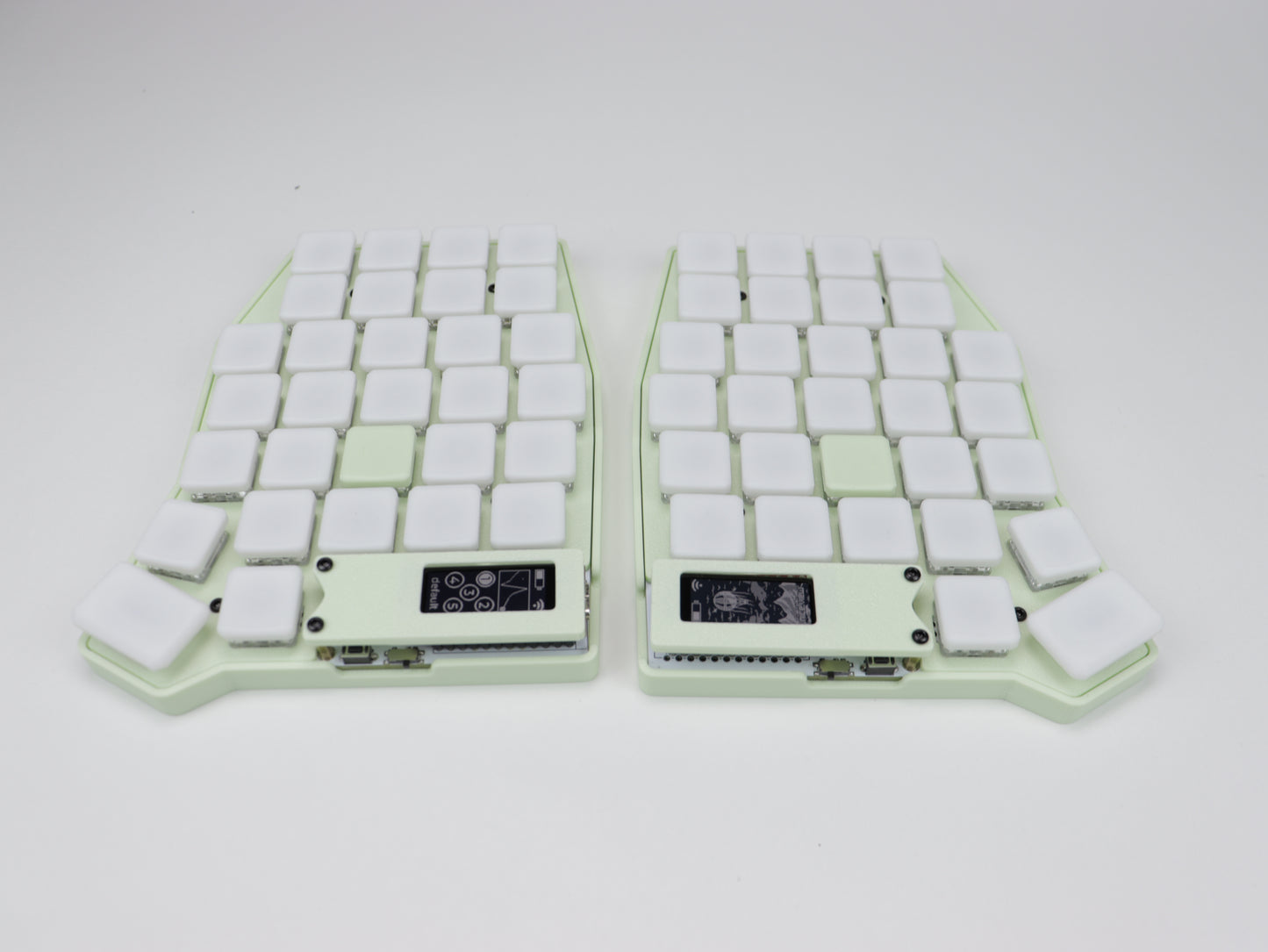 Sofle Choc Wireless Split Mechanical Keyboard mint