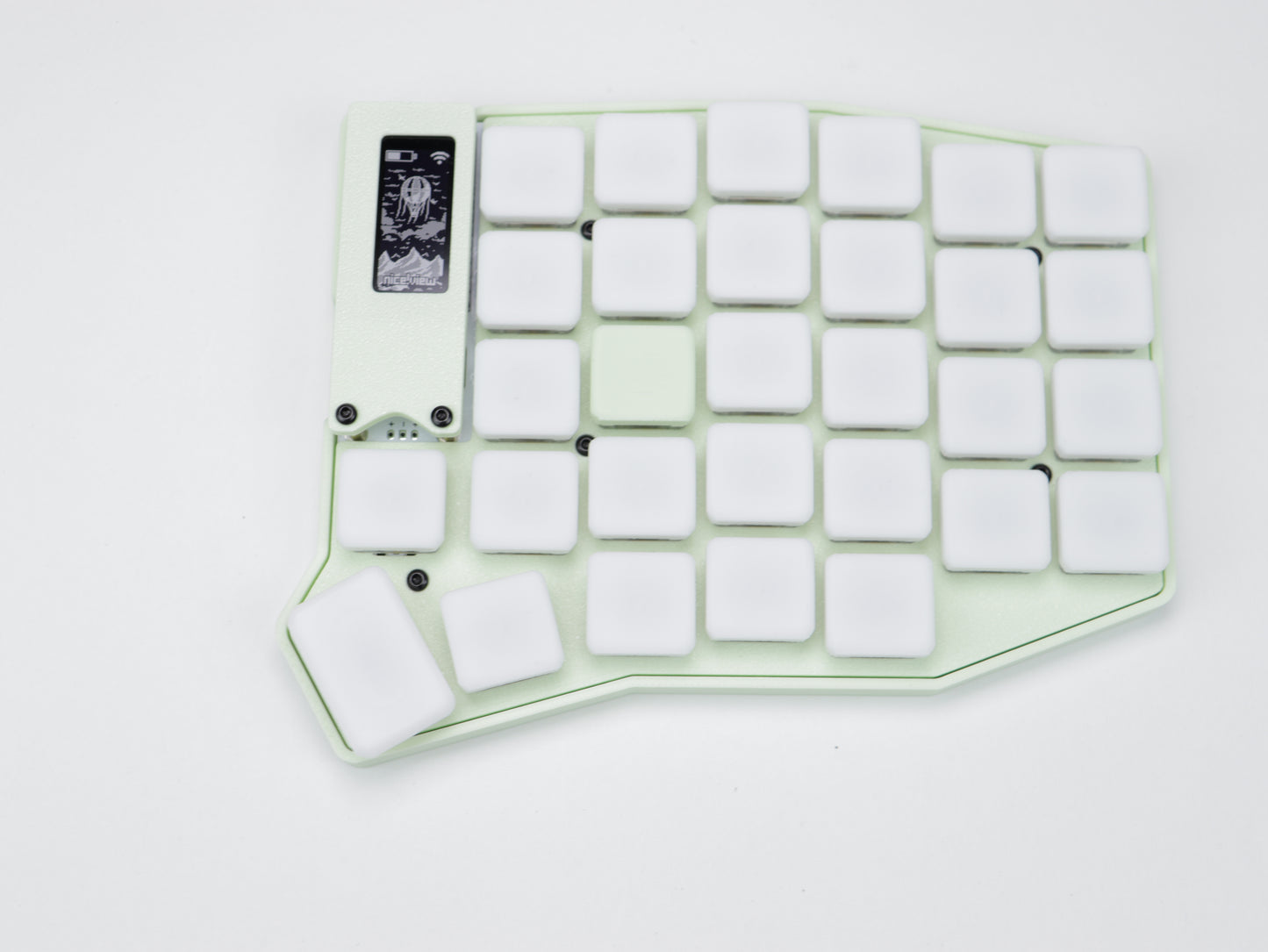 Sofle Choc Wireless Split Mechanical Keyboard mint