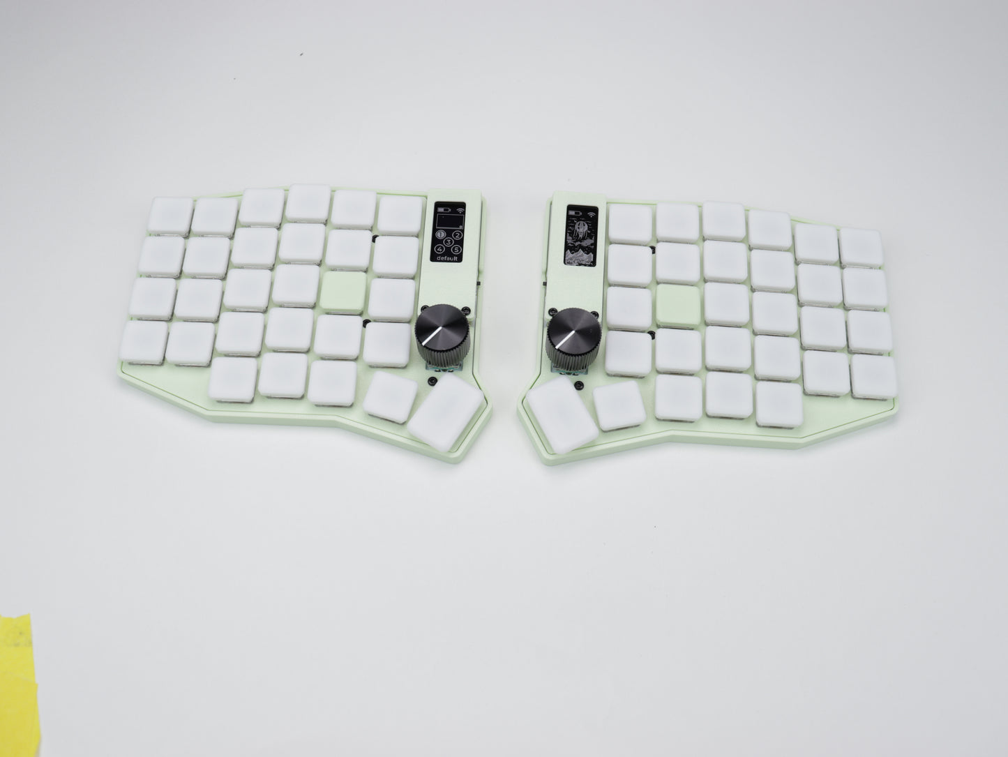 Sofle Choc Wireless Split Mechanical Keyboard mint