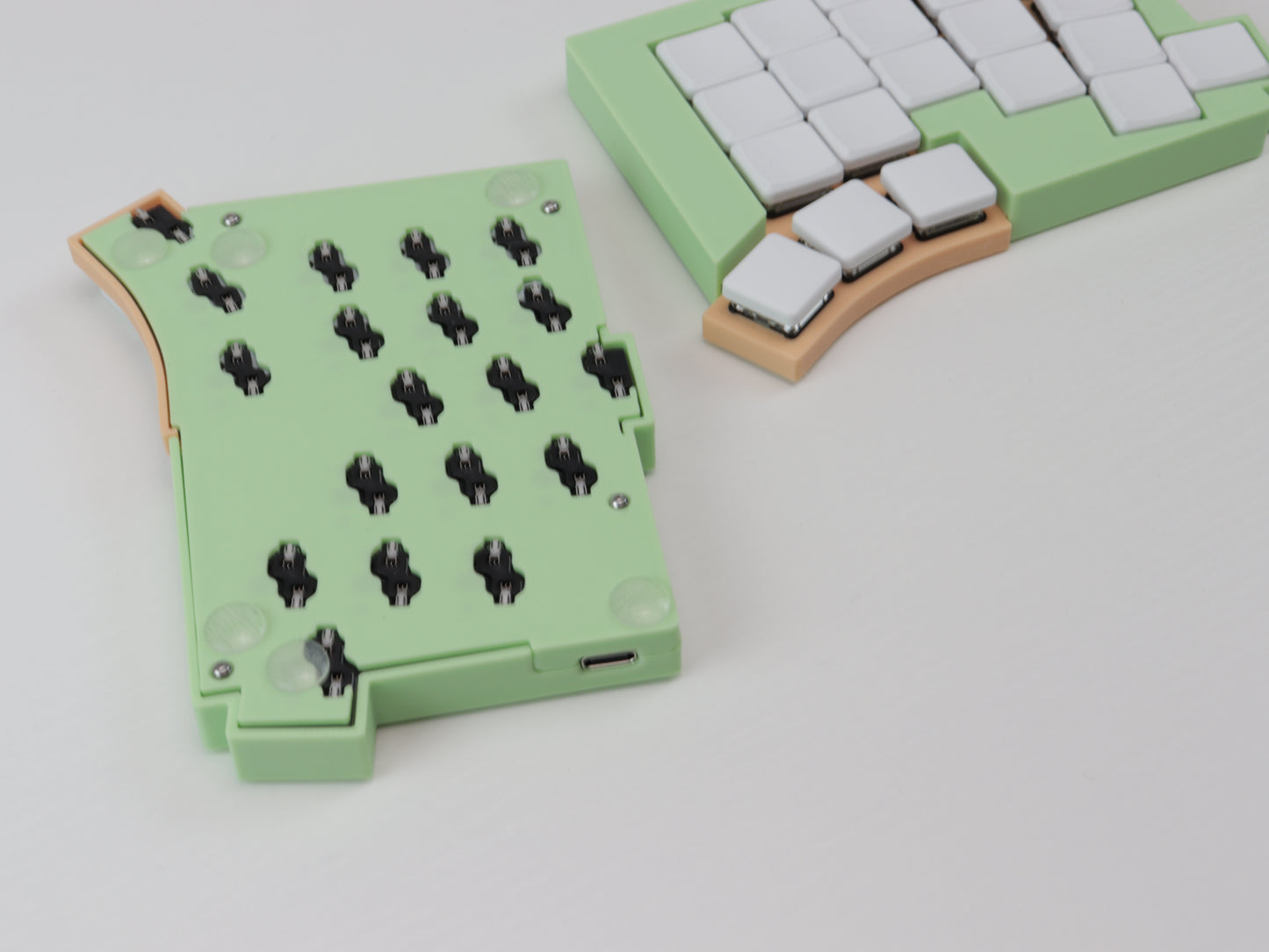 Totem wired split keyboard