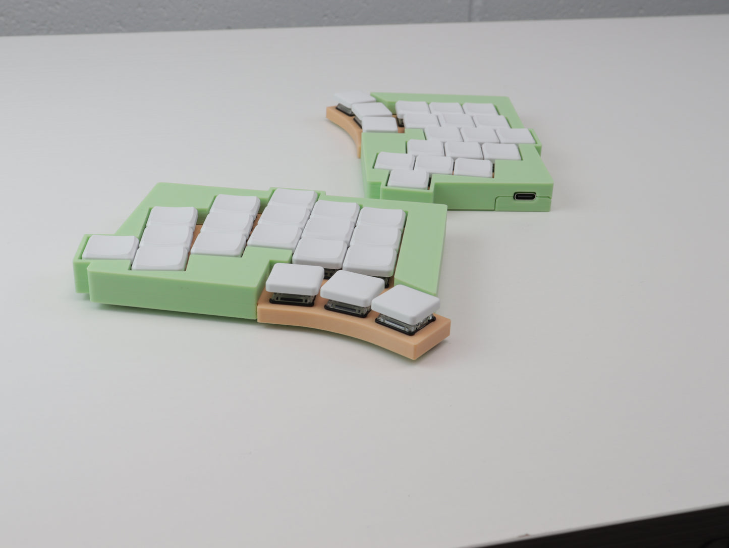 Totem wired split keyboard